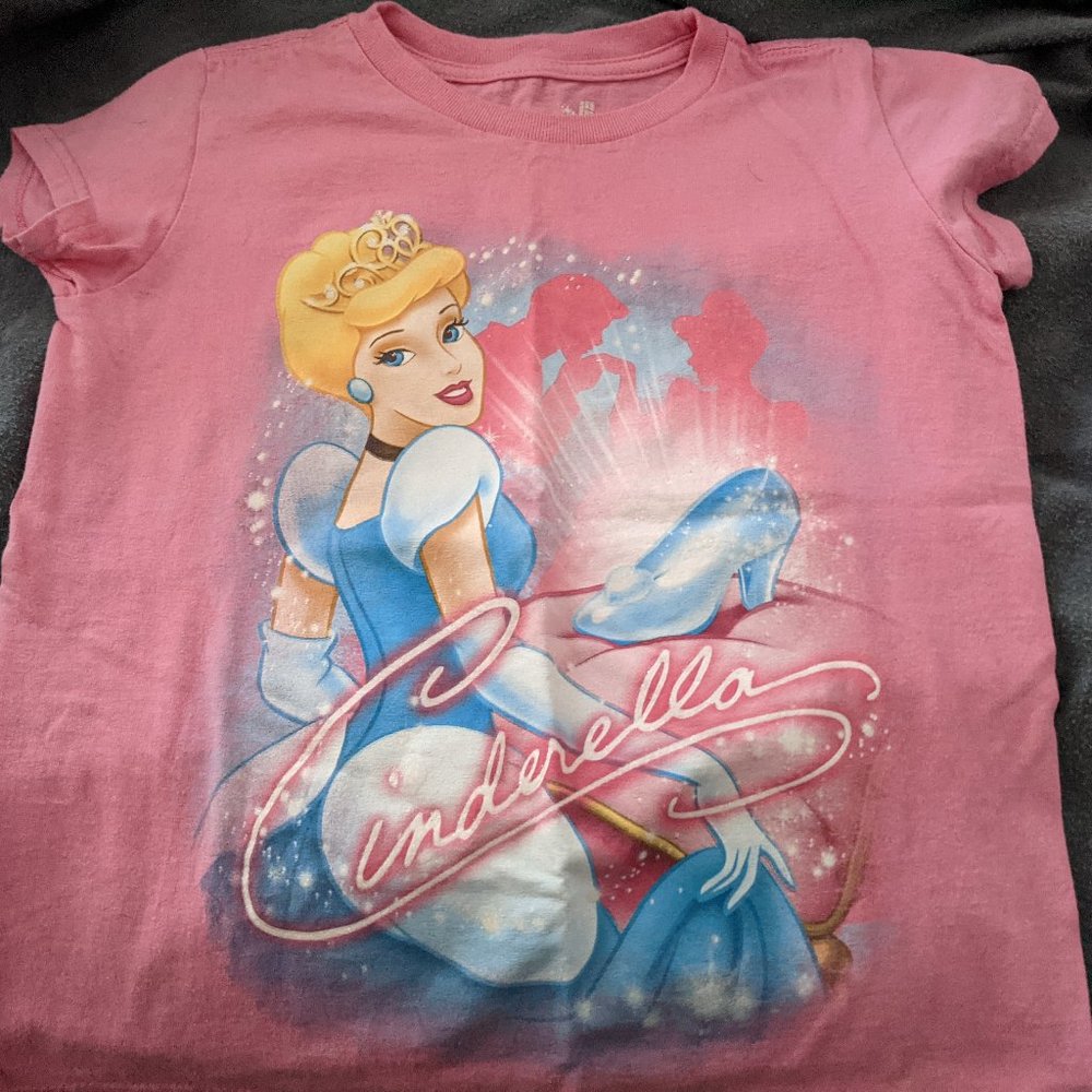 Brand new, short sleeve Cinderella t shirt